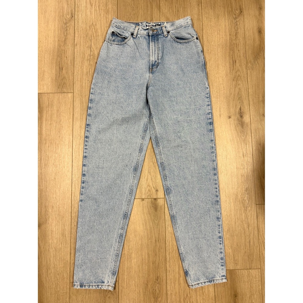 Vintage GAP Reverse Fit MOM Jeans Womens 10T Light High Rise Tapered 90s Denim